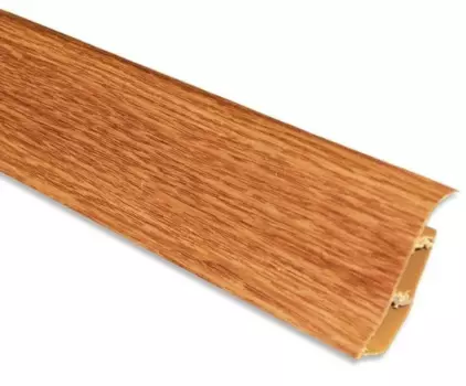 Плинтус ПВХ Ideal Комфорт К55 206 дуб коньячный 2500х55х22 мм
