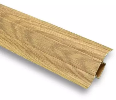 Плинтус ПВХ Ideal Комфорт К55 216 дуб сафари 2500х55х22 мм