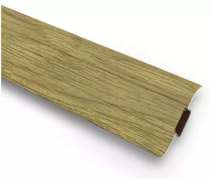 Плинтус ПВХ Ideal Комфорт К55 219 дуб натуральный 2500х55х22 мм