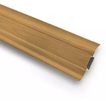 Плинтус ПВХ Ideal Комфорт К55 242 вишня дикая 2500х55х22 мм