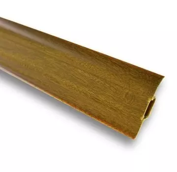 Плинтус ПВХ Ideal Комфорт К55 326 сантал 2500х55х22 мм