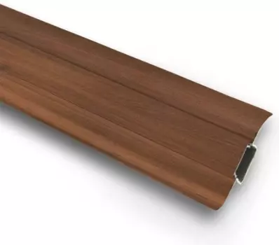 Плинтус ПВХ Ideal Комфорт К55 341 ольха 2500х55х22 мм