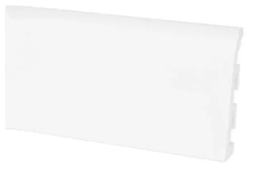 Плинтус ПВХ Korner Idea 120 белый 2500х120х10 мм