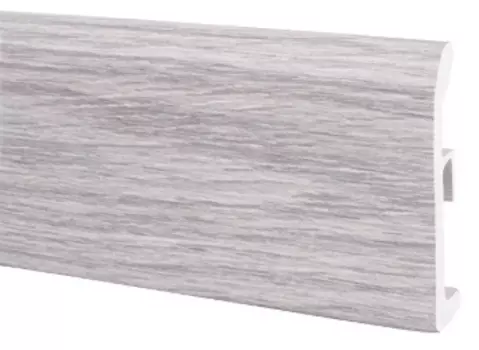 Плинтус ПВХ Korner Ultima 80 007 дуб скандинавский 2500х80х19 мм