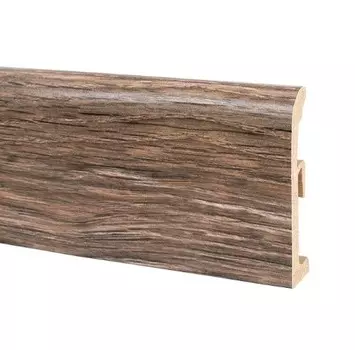 Плинтус ПВХ Korner Ultima 80 010 дуб silesia 2500х80х19 мм