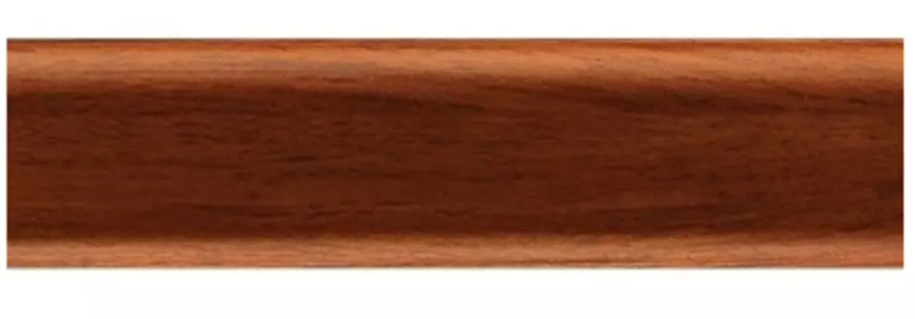 Плинтус ПВХ Kronplast 524 тик лапачо 2500х55х23 мм