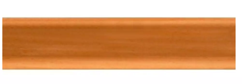 Плинтус ПВХ Kronplast 536 (бук белый), 2500х55х23 мм