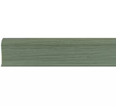 Плинтус ПВХ Line Plast L009 клён зелёный 2500х58х22 мм