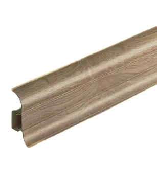 Плинтус ПВХ напольный с мягким краем Nexus 58 мм N713 2500 мм