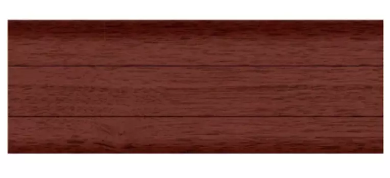 Плинтус ПВХ T.plast 032 махагон 2500х58х22 мм