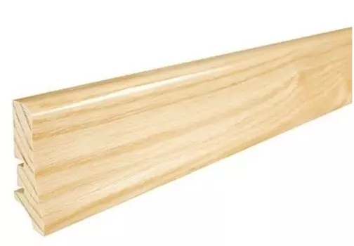 Плинтус шпонированный Barlinek P20 ясень 2200х58х20 мм