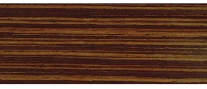 Плинтус шпонированный Pedross SEG 100 венге полосатый 2500х95х15 мм