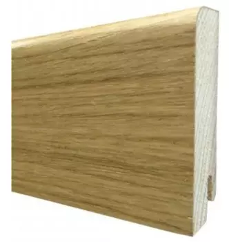 Плинтус шпонированный Tarkett (дуб натур), 2400x60x16 мм
