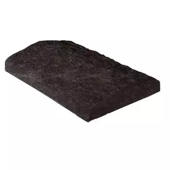 Плита накрывочная из искусственного камня White Hills 752-40 двухскатная коричнево-черная