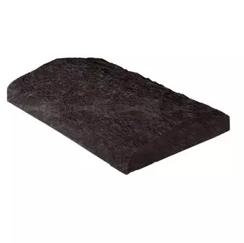 Плита накрывочная из искусственного камня White Hills 802-40 двухскатная коричнево-черная