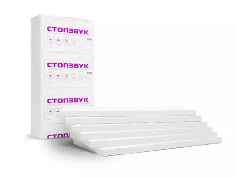 Плита шумопоглощающая СтопЗвук Эко