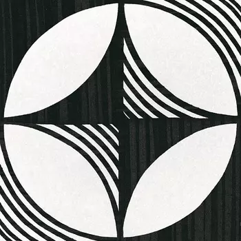 Плитка керамогранитная Equipe Caprice Deco Compass B&amp;W 20х20