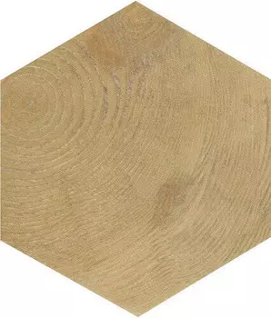Плитка керамогранитная настенная Equipe HexaWood Natural 17.5х20