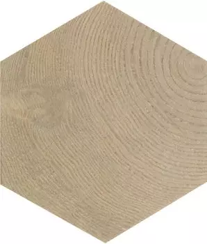 Плитка керамогранитная настенная Equipe HexaWood Tan 17.5х20