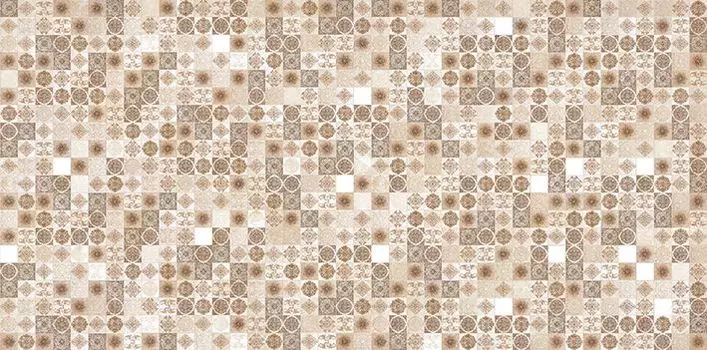 Плитка настенная Cersanit Caravan C-CRL452D рельефная многоцветная 29.7х60 см