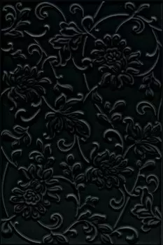 Плитка настенная Kerama Marazzi Аджанта 8217 черная 20х30 см