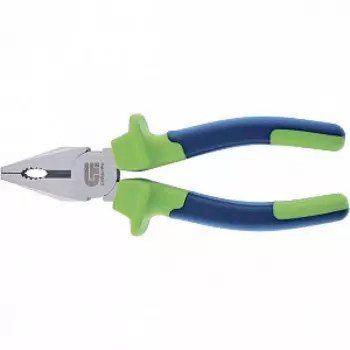 Плоскогубцы комбинированные, 200 мм, двухкомпонентные рукоятки, "СИБРТЕХ" /17052
