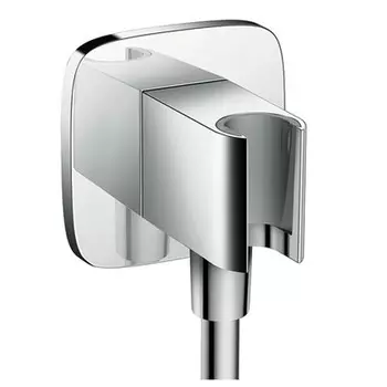 Подключение для душевого шланга Hansgrohe Fixfit 26485000 с держателем Porter E