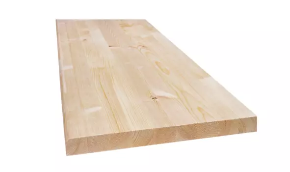 Подоконник цельноламельный сосна 3000х600х40 мм