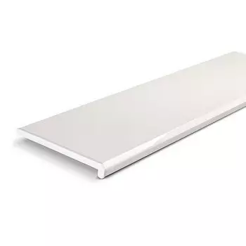 Подоконник ПВХ Danke Premium Lucido Bianco глянцевый 300 мм резка
