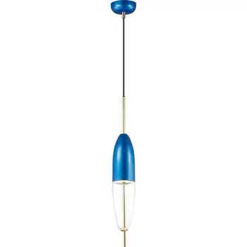 Подвес светодиодный Odeon Light Larus 4612/5L синий 5W 220V