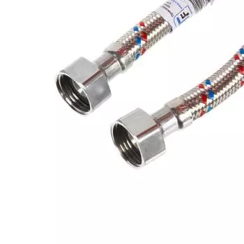 Подводка гибкая для воды 1/2″ гайка-гайка 30 см