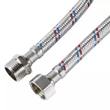 Подводка гибкая для воды 1/2″ гайка-штуцер 400 см