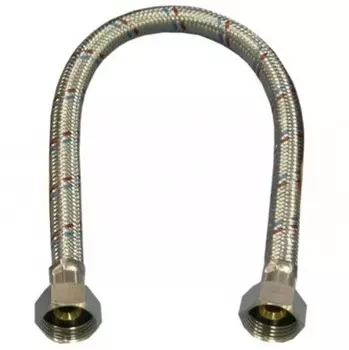 Подводка гибкая для воды 1/2″ гайка-гайка 150 см