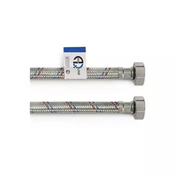 Подводка гибкая для воды латунь 1/2" г-г L=1,2 м AQUALINE 01419