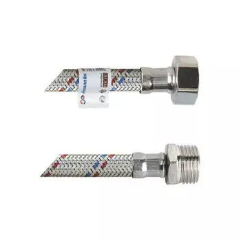 Подводка гибкая для воды латунь 1/2" г-ш L=1,5 м AQUALINE 01434