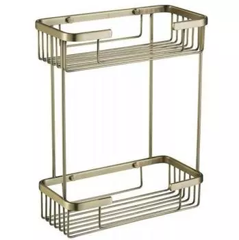 Полка подвесная Timo Nelson 160083/02 antique двойная