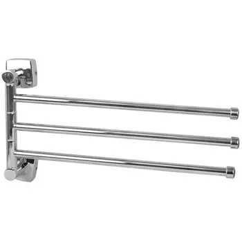 Полотенцедержатель Fixsen Kvadro FX-61302A-3 тройной поворотный