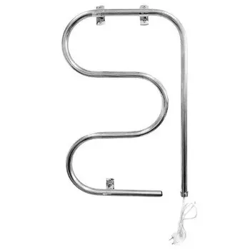 Полотенцесушитель электрический Domoterm E-образный DMT 104-25 440х700 мм правое подключение