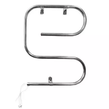 Полотенцесушитель электрический Domoterm E-образный DMT 105-25 500х650 мм левое подключение