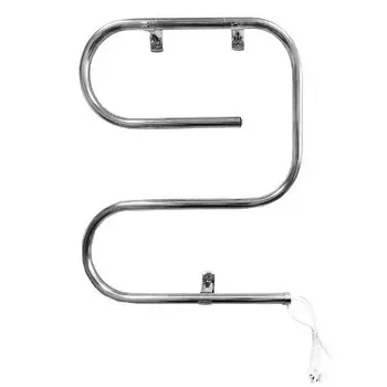 Полотенцесушитель электрический Domoterm E-образный DMT 105-25 500х650 мм правое подключение