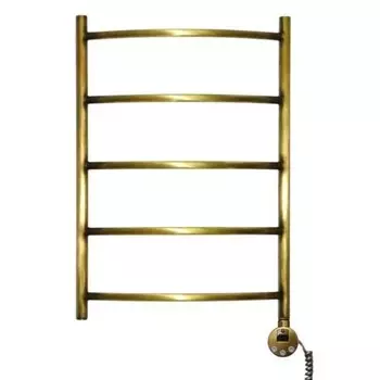 Полотенцесушитель электрический Domoterm Калипсо бронза П5 500х700 мм правое подключение