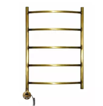 Полотенцесушитель электрический Domoterm Калипсо П5 500x500 мм EL античная бронза