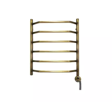 Полотенцесушитель электрический Domoterm Лаура П6 500x800 мм ER античная бронза
