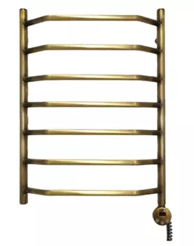Полотенцесушитель электрический Domoterm Лаура П7 500x700 мм ER античная бронза