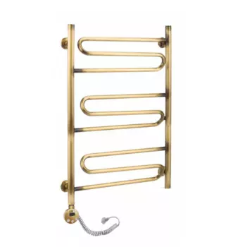 Полотенцесушитель электрический Domoterm Офелия П9 500x700 мм античная бронза EL