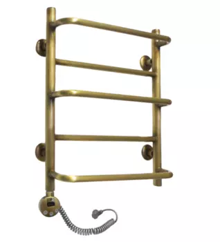 Полотенцесушитель электрический Domoterm Орфей П5 500x700 мм EL античная бронза