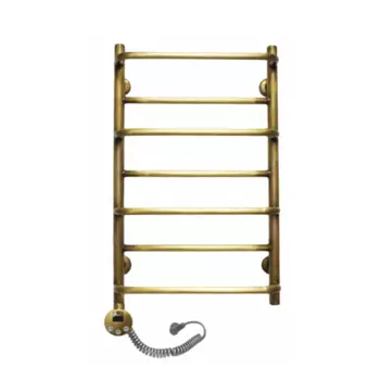 Полотенцесушитель электрический Domoterm Орфей П7 500x700 мм античная бронза EL