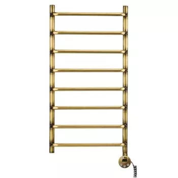 Полотенцесушитель электрический Domoterm Стефано бронза П8 400х800 мм правое подключение