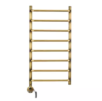 Полотенцесушитель электрический Domoterm Стефано П8 400x800 мм EL античная бронза