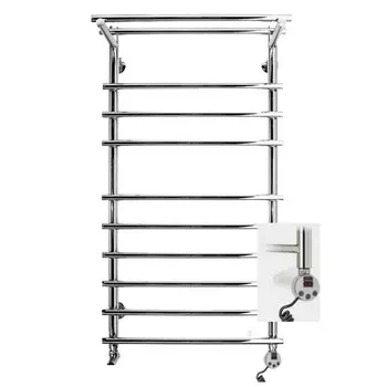 Полотенцесушитель электрический Terminus Ватра П10 с полкой 500х1030 мм